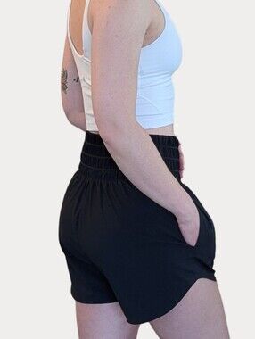Black Nike Ultra High-Waisted Shorts Women's Small